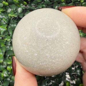 Incredible! Sage Mica & Quartz Sphere 52mm